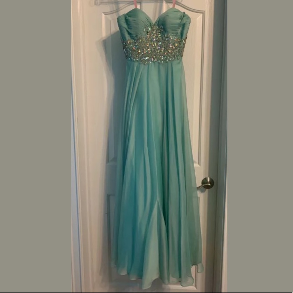 Blush Prom Dress